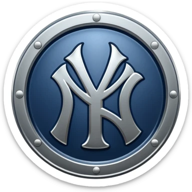 The Yankees symbol sticker