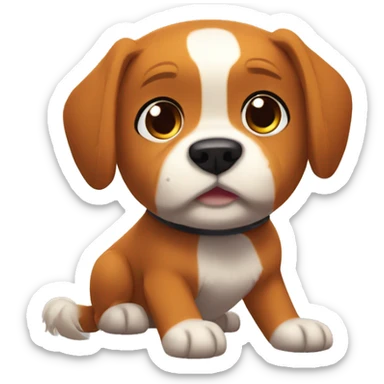 jessie de brawl stars avec des chiens sticker
