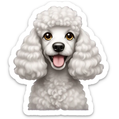 Poodle  sticker