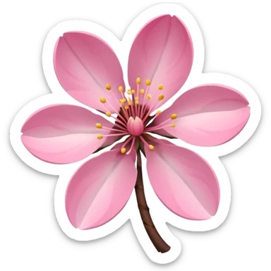 cherry blossom sticker