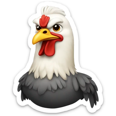 Communist chicken sticker