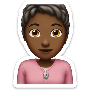 I am just a girl  sticker