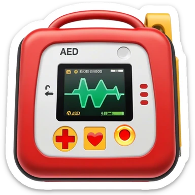 AED sticker