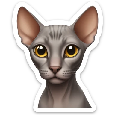 sphinx cat sticker