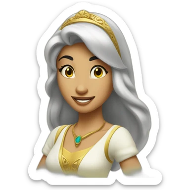 Aladin Jasmin Disney sticker