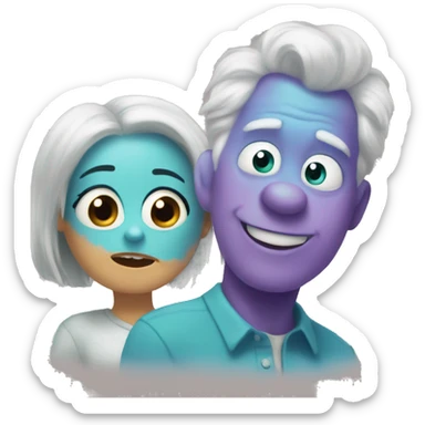 boo and sully sticker
