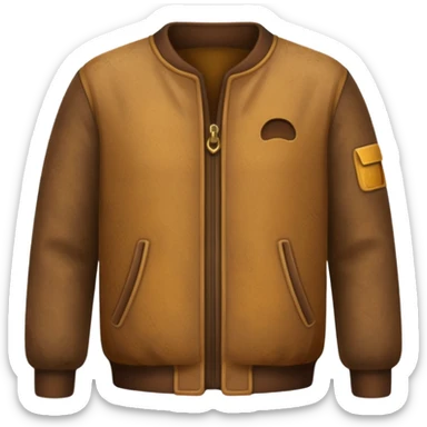 brown costume sticker