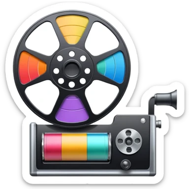 mac os icon physical film 60s recording sticker