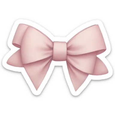 Bow sticker