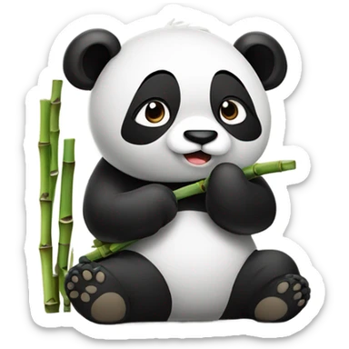Panda sticker
