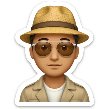 By the way, he wants to go to Peru sticker