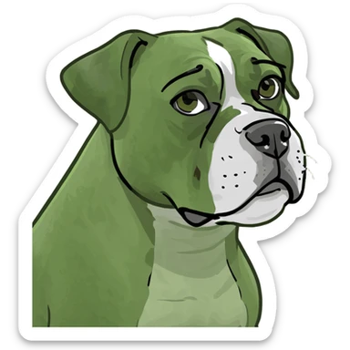 Boxer sticker