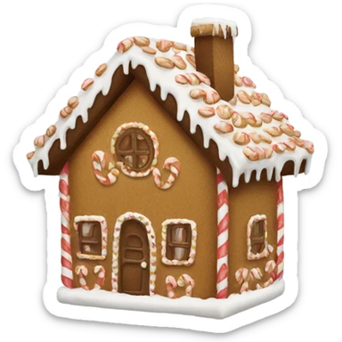 Gingerbread house sticker
