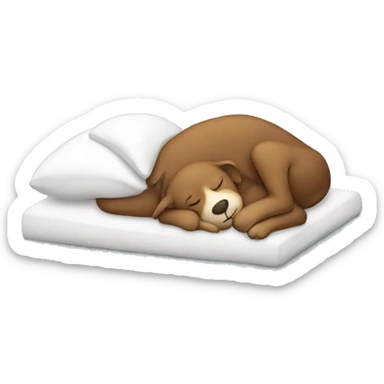 sleeping sticker