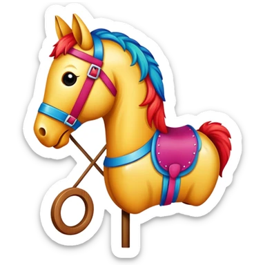 hobby horsing  sticker
