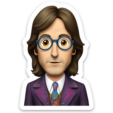 paul mccartney, 1967 sticker