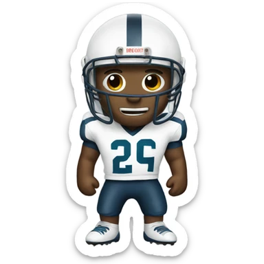 Football Player sticker