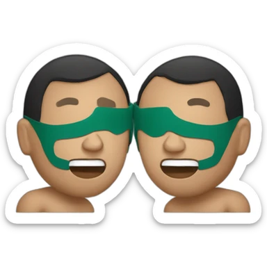 mexican free wrestling with masc sticker