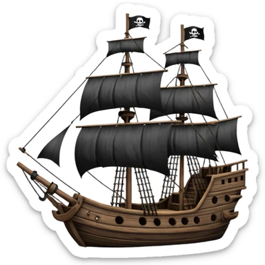 pirot ship  sticker