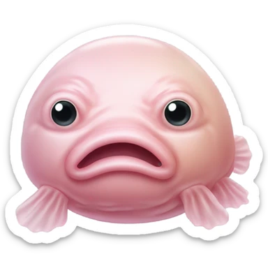 blobfish sticker