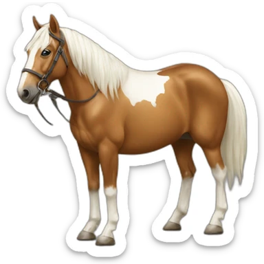 Troupeau de chevaux sticker