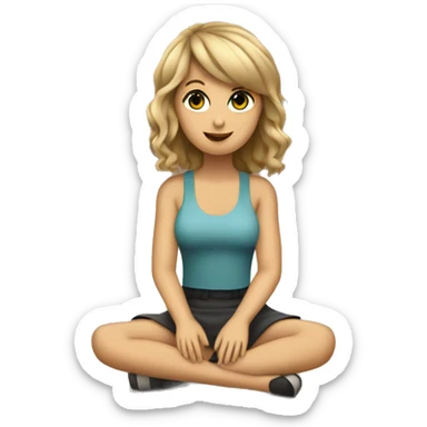 Pop music (Taylor Swift)
Sitting on the floor
Travel to the future
Learning a new language sticker