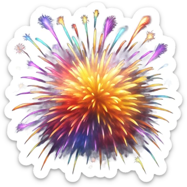 Fireworks  sticker