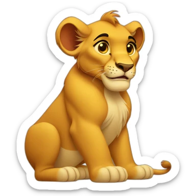 simba sticker