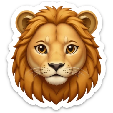 Lioness sticker