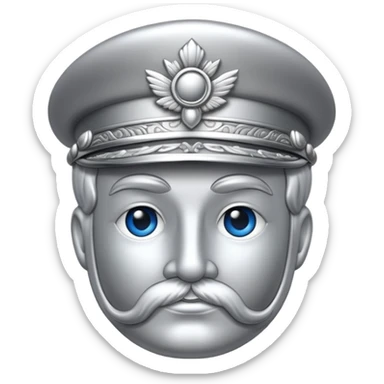 silver general sticker