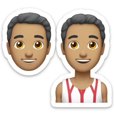 nadador paralímpico completo sticker