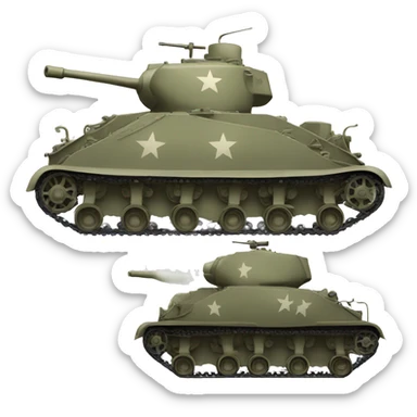 M4 Sherman sticker