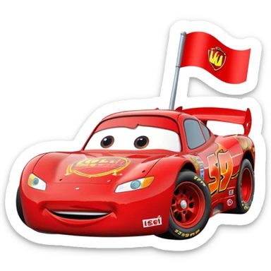 lightning mcqueen sticker