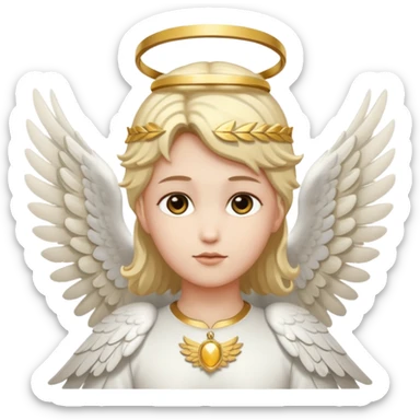 biblical angel sticker