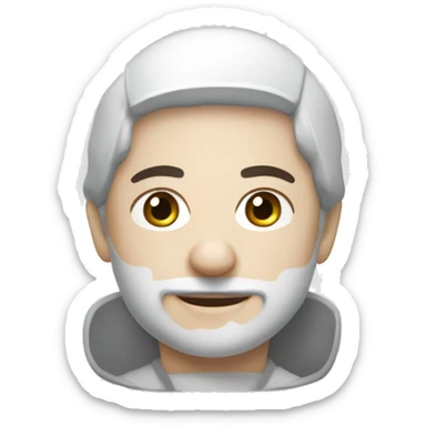 White 2024 Hyundai Santa Fe sticker