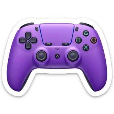 DUALSENSE PS5 in purple sticker