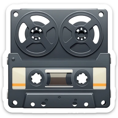 Realistic 1990’s video tape sticker