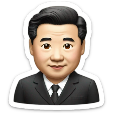 president xi jinping sticker