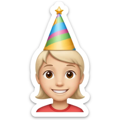 10 year old birthday  sticker