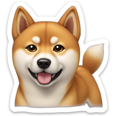 dog shiba inu sticker