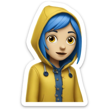 coraline  sticker