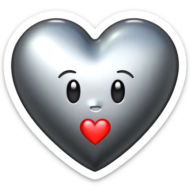 Bad bitch inside heart sticker