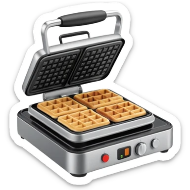 waffle maker sticker