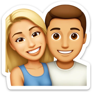 girlfriend and boyfriend  sticker