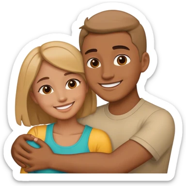 Couple getting pregnant making love sticker