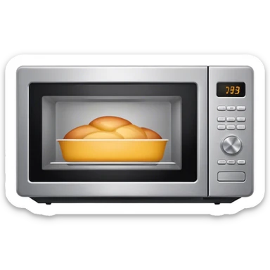 Microwave sticker