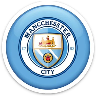 Manchester city emoji sticker
