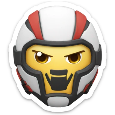 Blason d’une équipe de foot de ninja  sticker