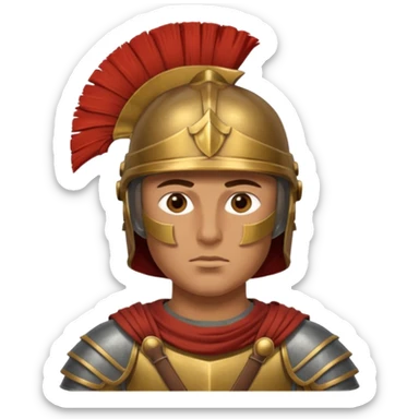 roman soldier sticker