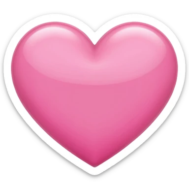 pink heart rank 1 sticker